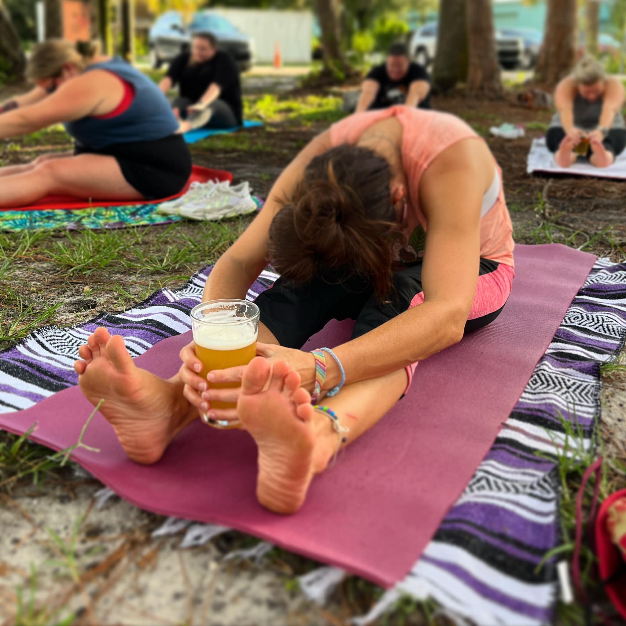 Yoga and Beer: An Unlikely Match - Eater